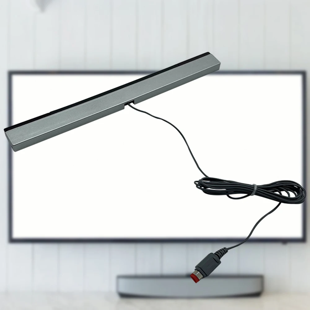 Wired Infrared Ray Sensor Bar with Extension Cord Infrared IR Signal Ray Wired Motion Sensor Bar for Nintendo Wii Wii U Console