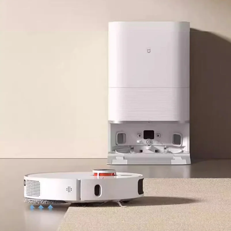 XIAOMI NORMA MIJIA M30S OMNI Infinite Robot MOP Aspirapolvere D103CN Polvere Vuota Casa Smaltimento di Sporco Macchina Autopulente Taglio Dei Capelli - immagine 2