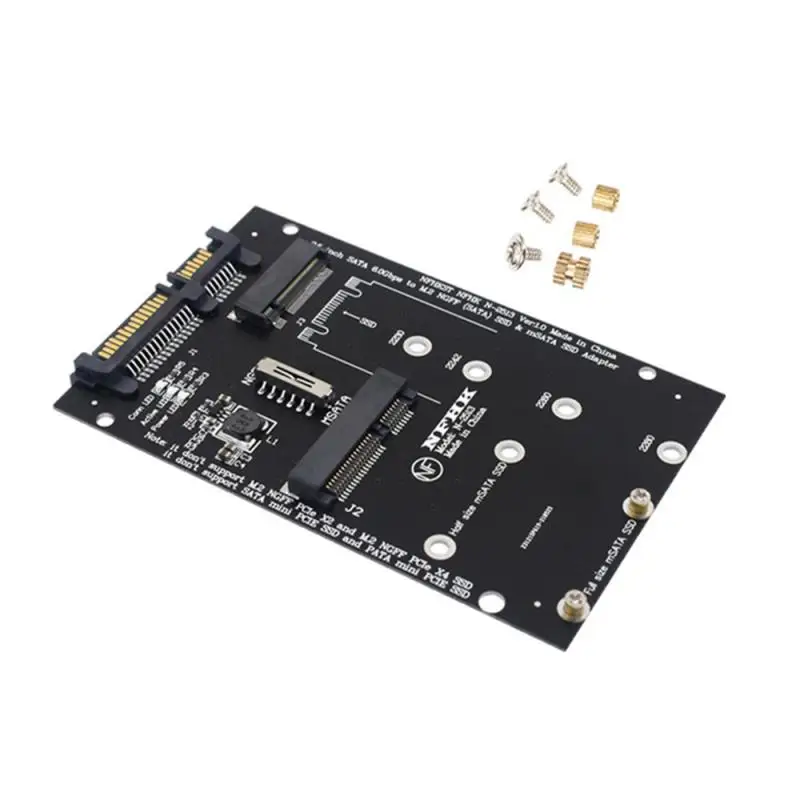 

Адаптер для ПК, адаптер для SSD M.2 NGFF Sata и Msata 60 дюймов