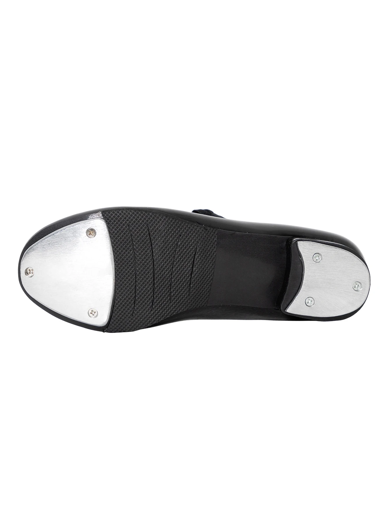 Dynadans Leather/Patent Tap Shoe for Girls and Boys (Toddler/Big Kid) 5