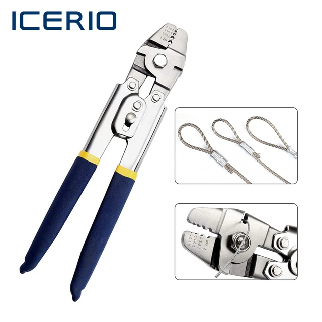 ICERIO Saltwater Fishing Line Steel Wire Rope Crimping Fishing