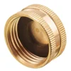 Garden Hose Female End Cap, Brass Spigot Cap with Extra 12 Washers, 3/4 Inch, 4-Pack 5