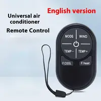 Mini télécommande universelle A/C Portable, 1 pièce, Compatible avec tous les grands climatiseurs 2