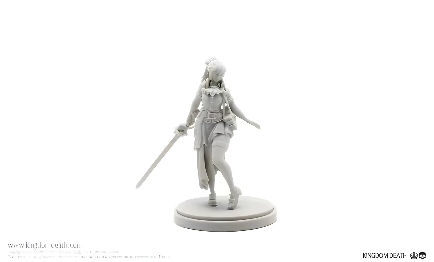 Figurine Kingdom Death Monster Peinte - Prévente Collection Galerie échelle