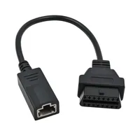 For Honda 3pin Male to Female OBD2 16pin Cable for Honda Car Scanner OBD OBDII Adapter 3 pin to 16 pin Connector Plug 1