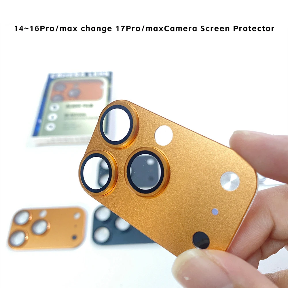 Premium Metal Camera Protector - Anti-Scratch Lens Film Upgrade