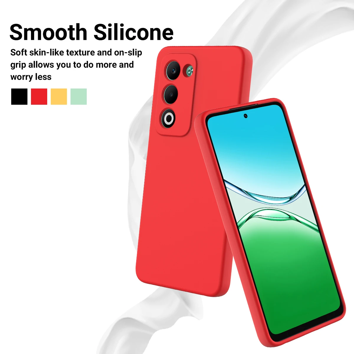 Silicone Lanyard Case - Ultra-thin Soft Anti-fall Shockproof Cover