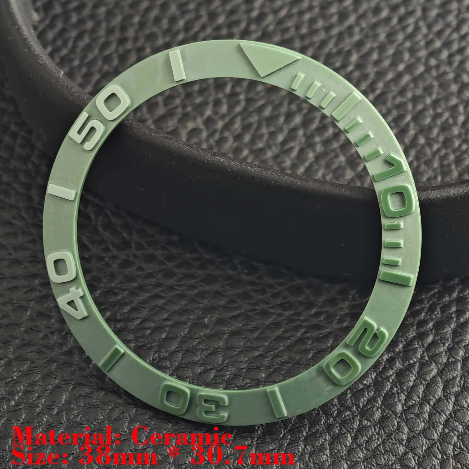 Ceramic Luminous Bezel Insert for Men's Watch - Premium Replacement Accessory