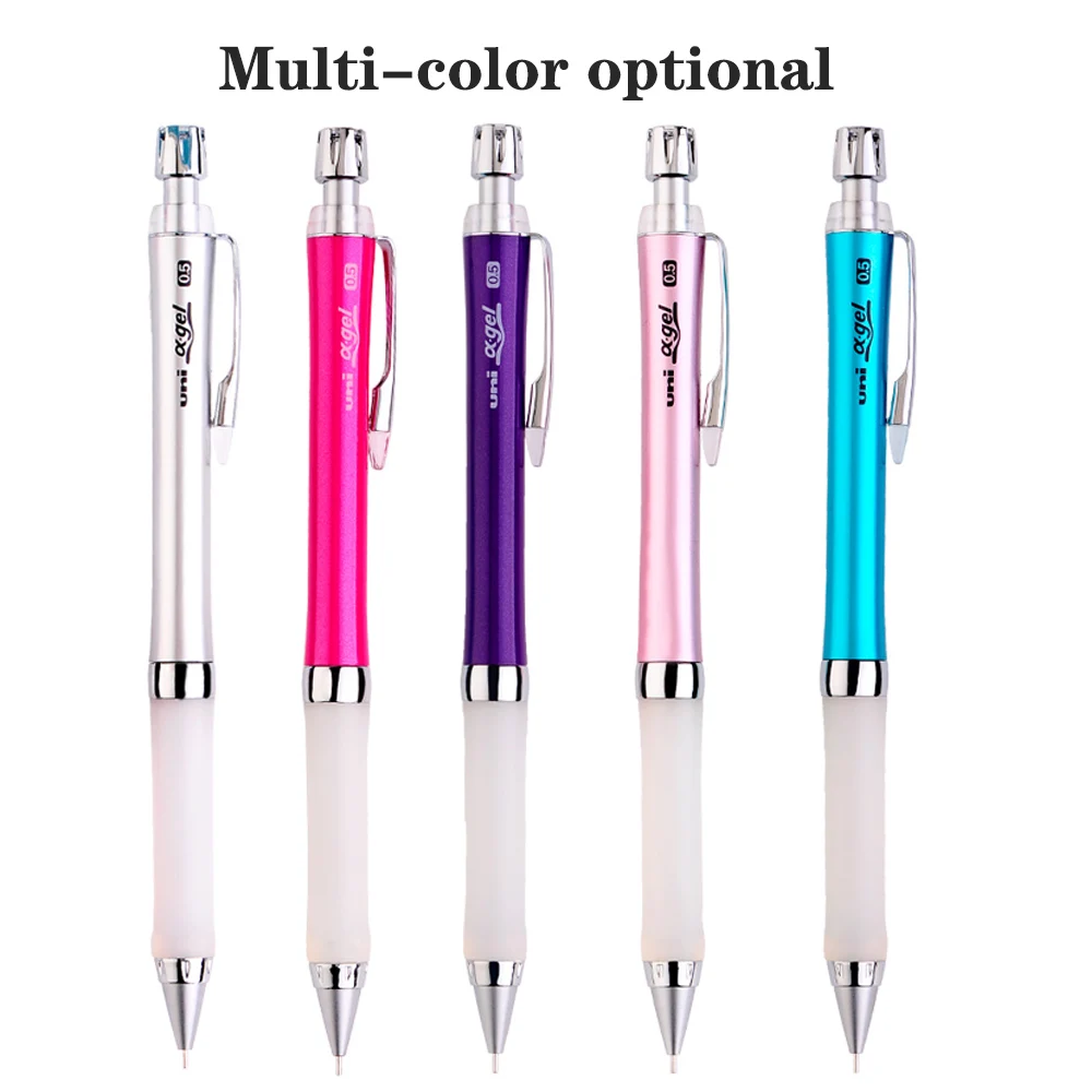 Japan UNI Mechanical Pencil M5-807GG|809GG Super Soft Silicone Anti-fatigue  Thin Automatic Pencil Stationery School Supplies
