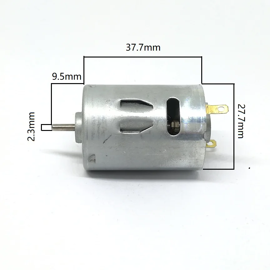 1 szt. RS-380SH-4528 silnika prądu stałego 7.4VDC 25200 silnik RPM 380 wysokiej prędkości RS380 do modelu samolotu/statku/samochodu