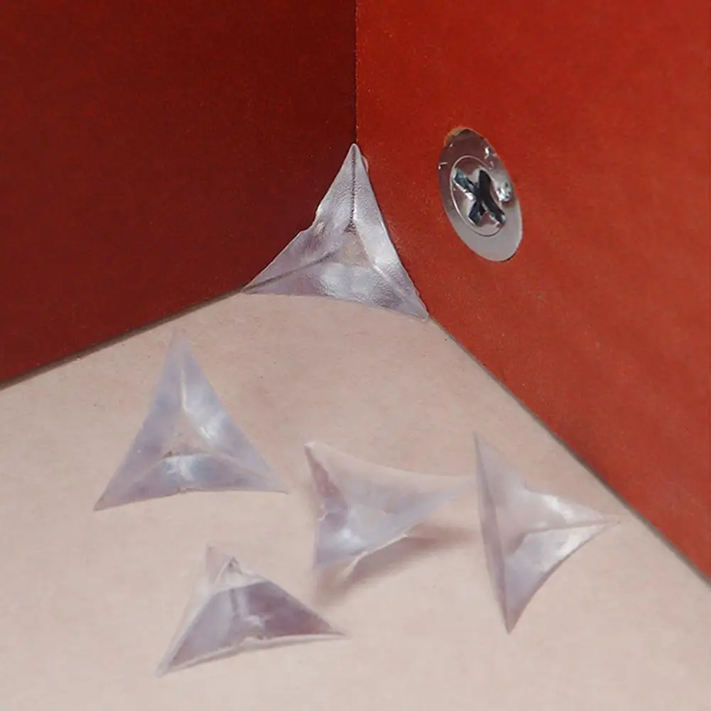 100pcs/200pcs 2cm Corner Dust Guards Triangle Stair Anti-collision PVC Inside Corner Dust Guards Anti-Dirty Dust-Proof Corner