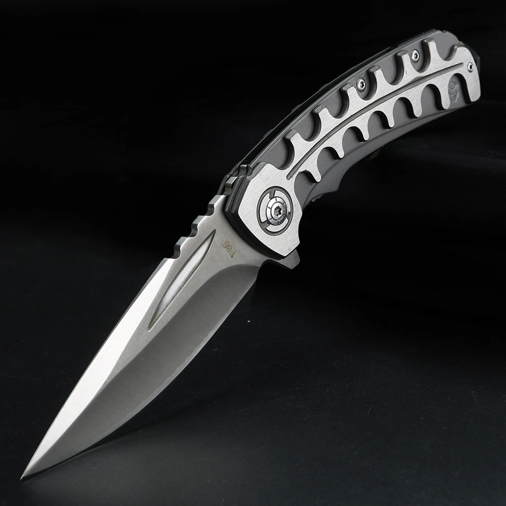 AllsteeloutdoorfoldingknifeHighhardnesscampinghuntingknifeEDC