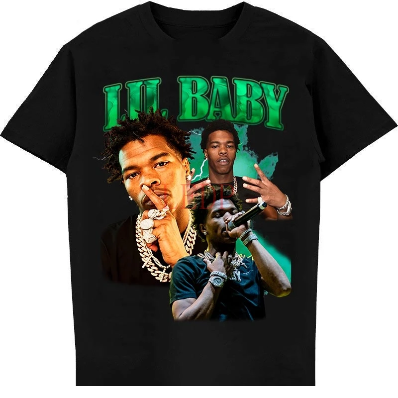 

Lil Baby Shirt Bootleg 90s Retro Vintage T Shirt