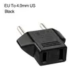 Black-EU To 4mm US