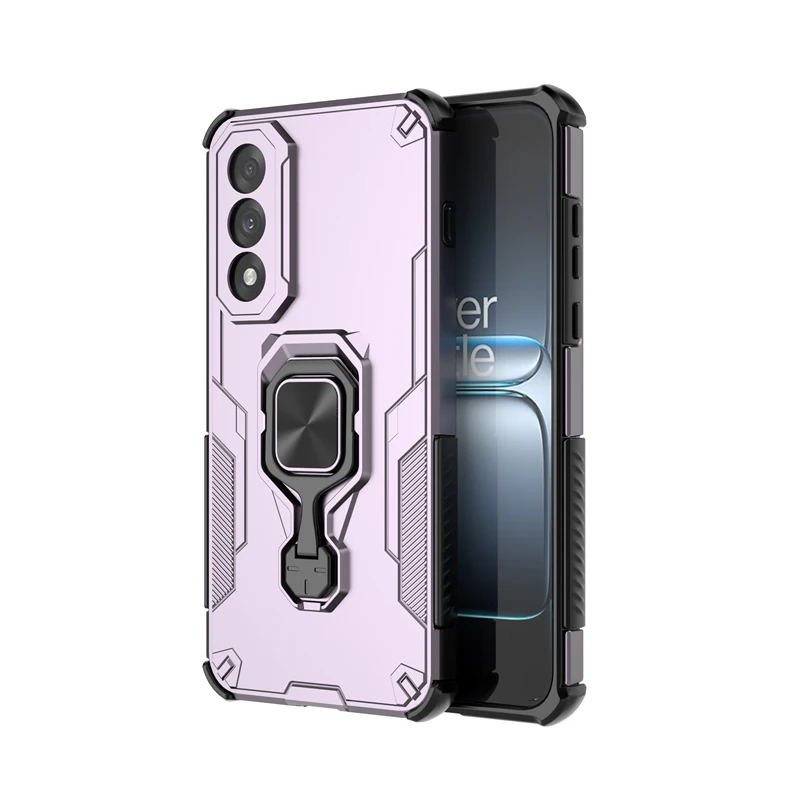 Durable Magnetic Suction Stand Phone Holder Heavy Armor Case