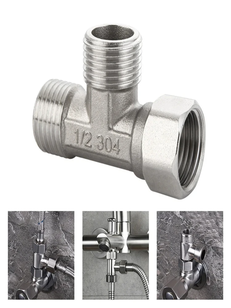 G1/2 Inch T Valve Toilet Diverter Image 8
