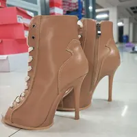 Jazz Dance Shoes 34-43 Large Size Platform Dance Heels 11cm Genuine leather cow leather Latin Ballroom Dance Shoes