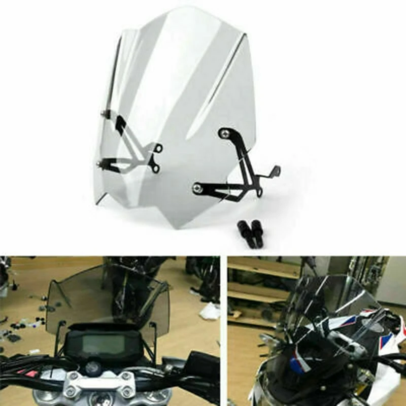 

Motorcycle Windshield Windshield Shroud With Mounting Bracket For BMW- G310R 2017-2018