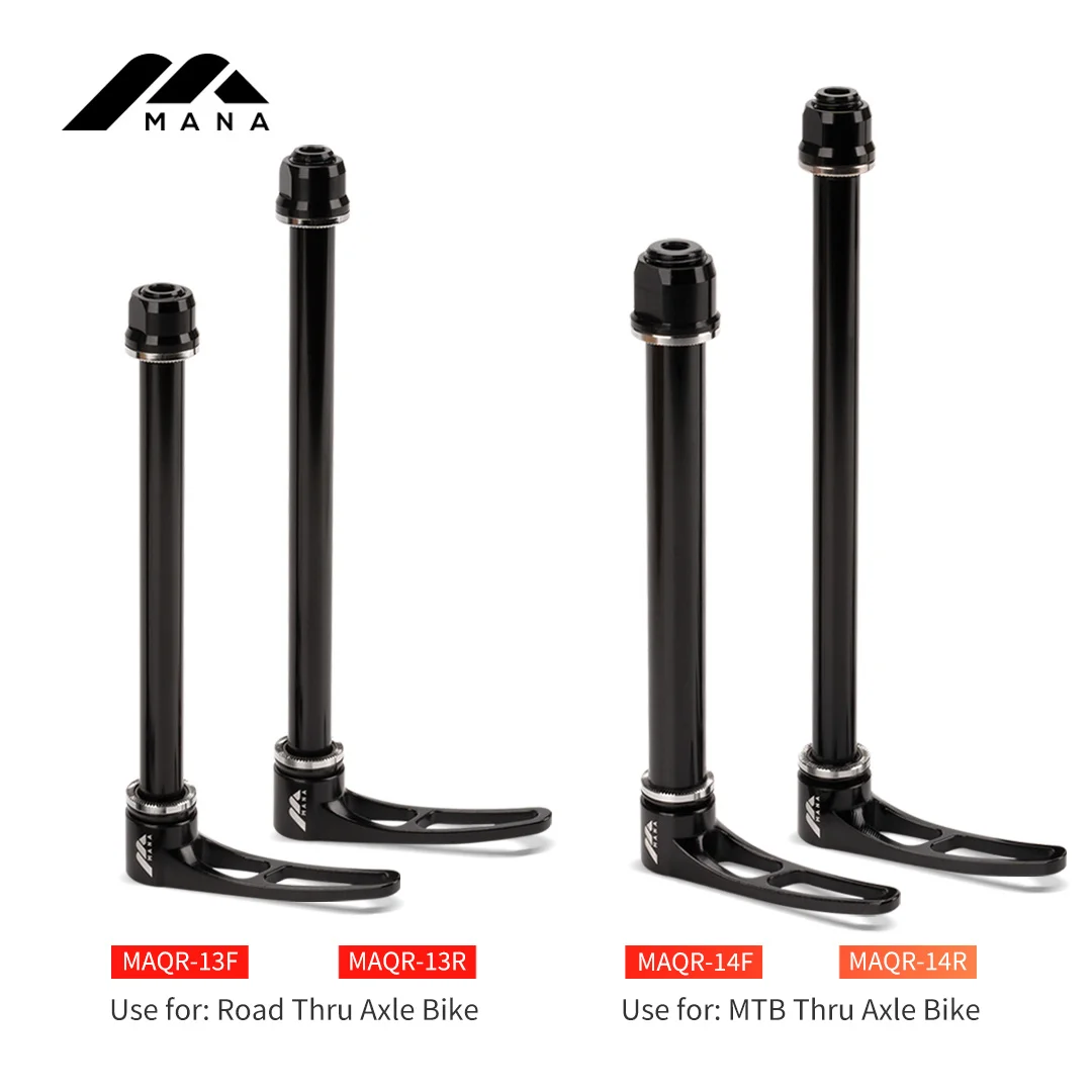 MANADiscBrakeQuickReleaseTitaniumAxleMTBBicycleSkewer12x100mm