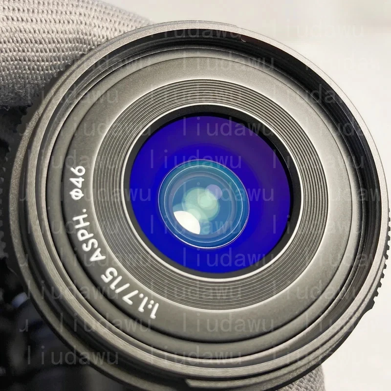 DJI 15mm F1.7 M4/3 마운트 렌즈 (파나소닉 GF6 GF7 GF8 GF9 GF10 GX85 G85, 올림푸스 EM10 EM5 EP5 EP3 EPL5 EPM2 호환)