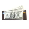Brand Men Wallet Short Skin Wallets Purses PU Leather Money Clips Sollid Thin Wallet For Men Purses 2
