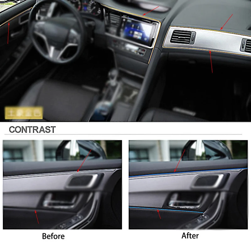Comprar Accesorios universales para coche, decoración Interior de estilo  embellecedor para Seat Leon Mk3, accesorios para coche W177 Renault