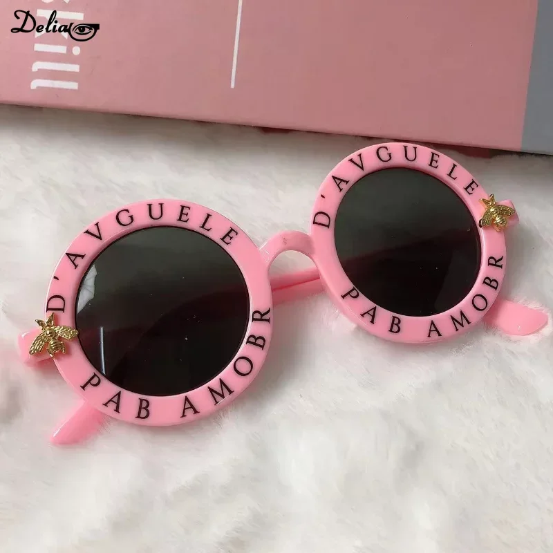 Fashion Children Sunglasses Round Classic Cute Girls Kids UV400 Protection