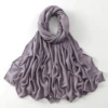 185*75 cm musulman Modal Hijab rayonne coton châles pour femmes mince plaine écharpe grande taille foulard islamique Turban bandeau