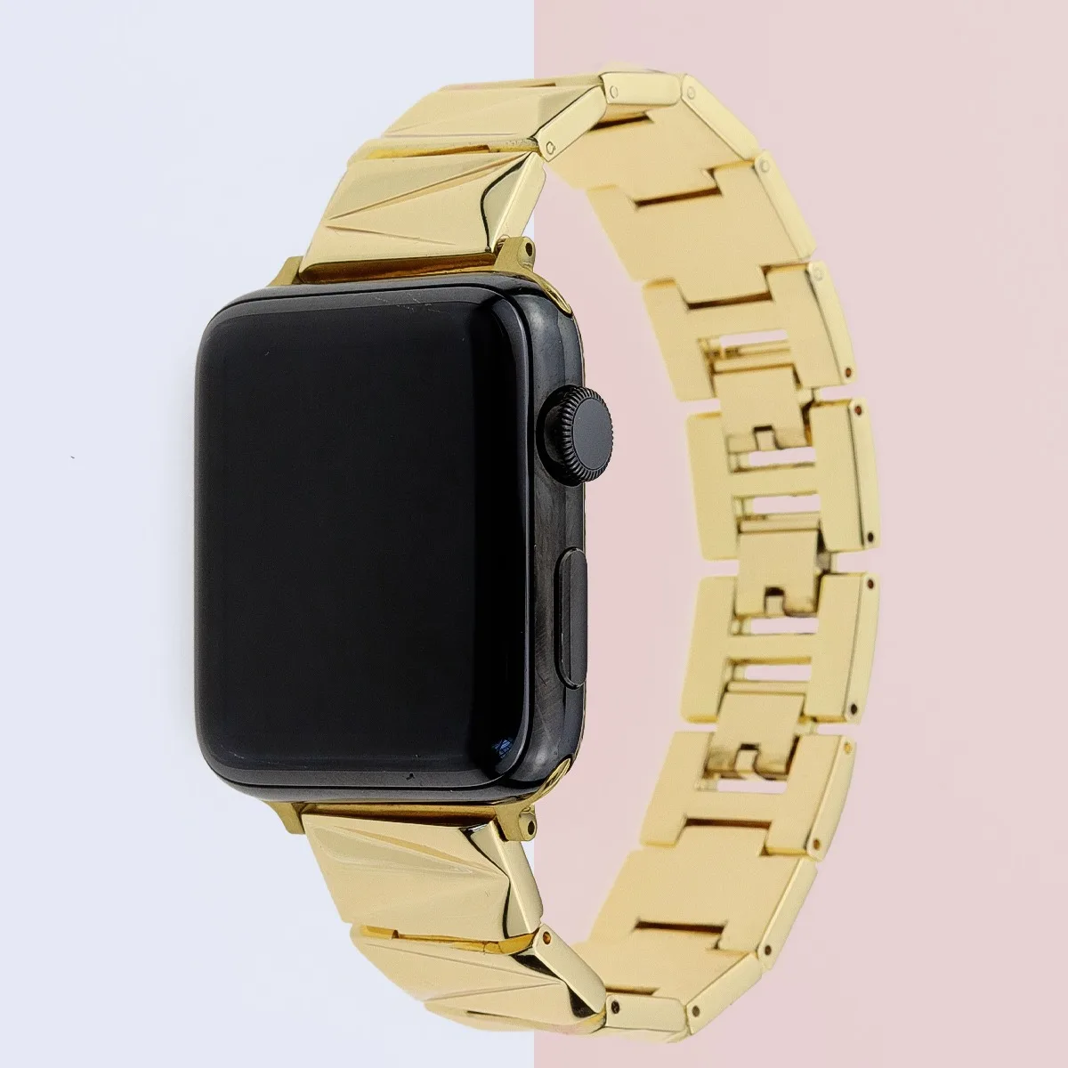 Kellon ranneke iWatchille 42/44/45/46/49mm 38/40/41mm Metal Fashion kellohihna Watch Series Ultra2 -sarjalle 10/9/8/7/6/5/4/3/2/1_voghion.com