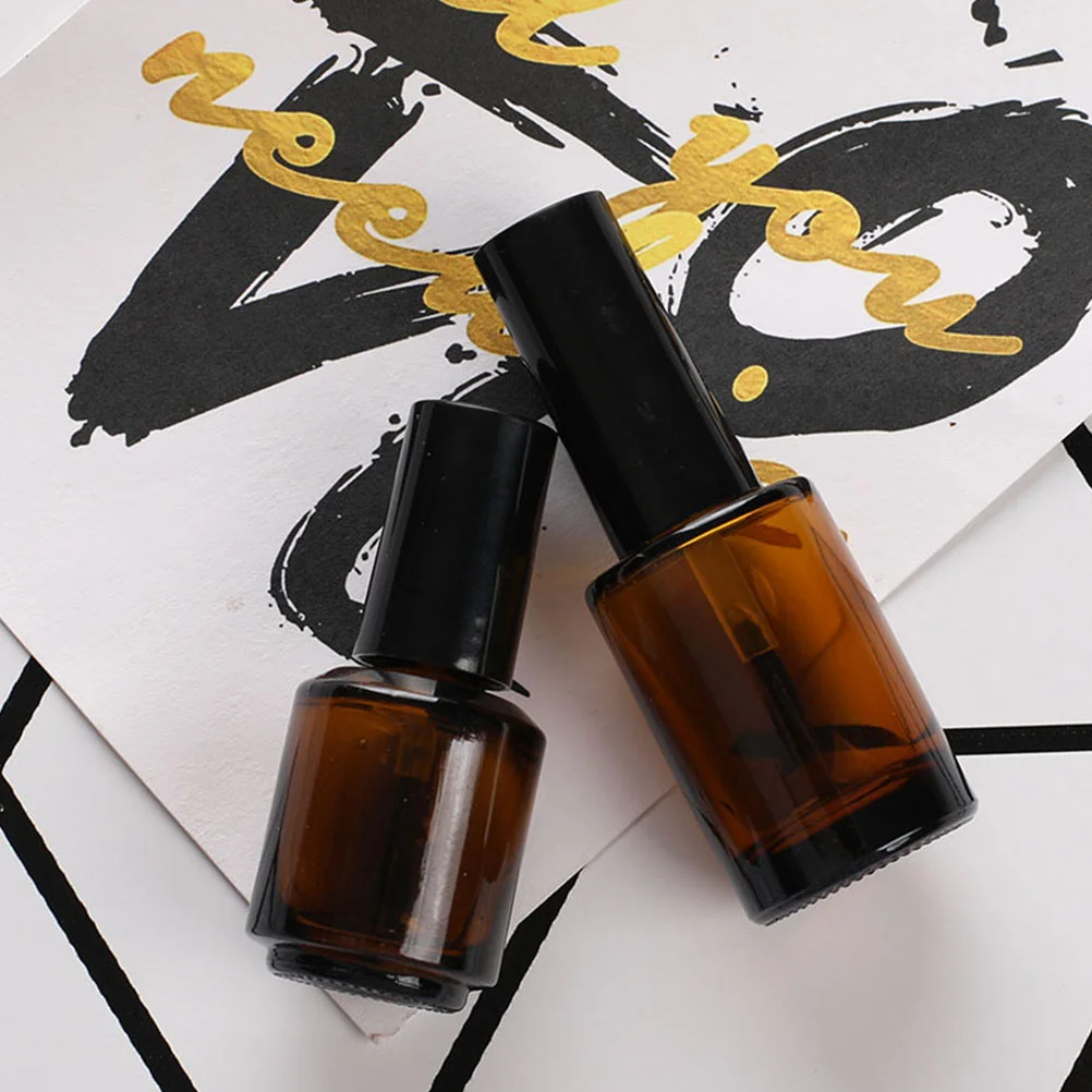 

Пустая бутылка для лака для ногтей, цилиндрические стеклянные бутылки «сделай сам» для сенсорного террариума