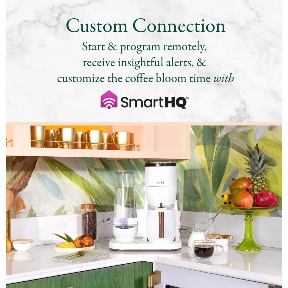 Specialty Grind and Brew Coffee Maker, Single-Serve Option, 10-Cup Thermal Carafe, WiFi Enabled Technology, Smart Home Kitchen 5