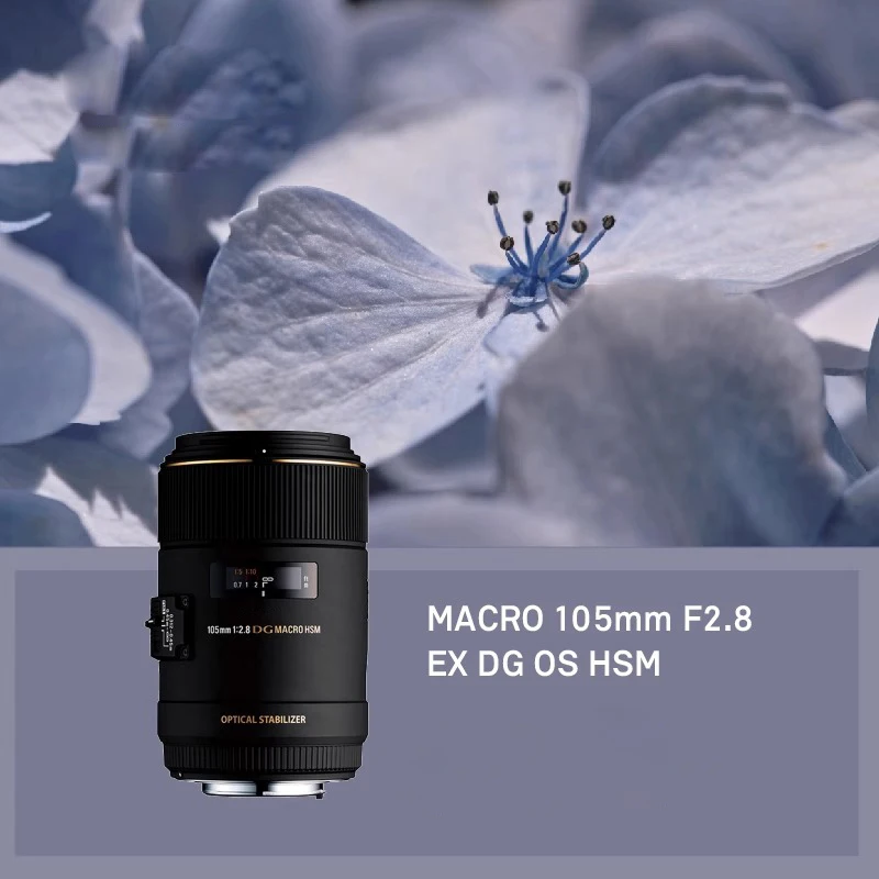 시그마 105mm F2.8 EX DG OS HSM 매크로 렌즈 (캐논 SLR 카메라용, 니콘 SLR 카메라용)
