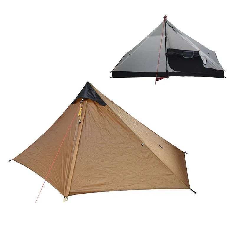 Cest UL Gear-C/T Inner Open Camping Tent Silnylon 3 4 Seasons 1 Person