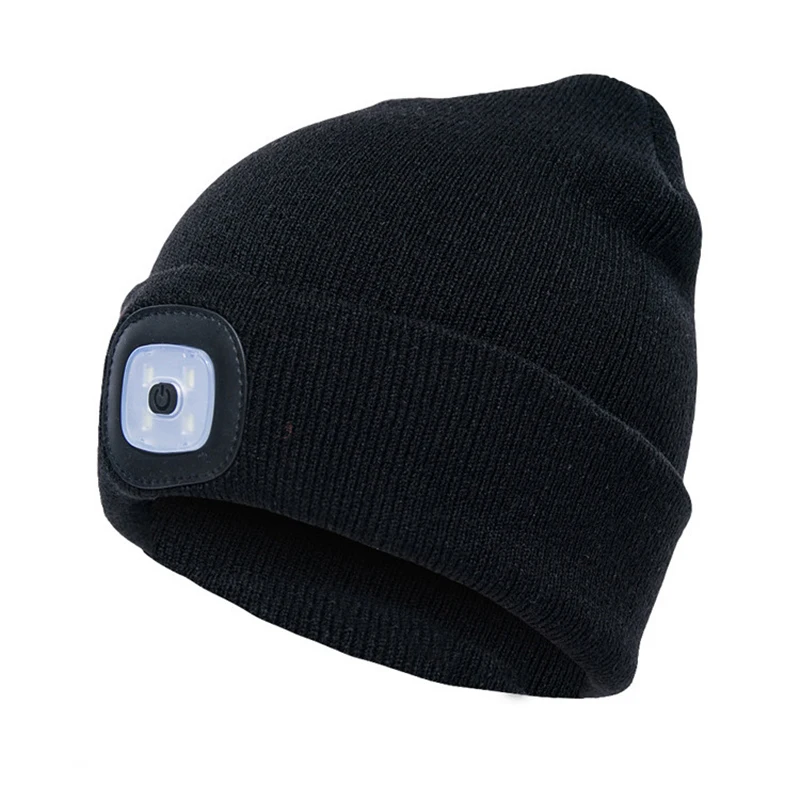 Description Picture 4 of itemLED Luminous Knit Cap Winter Warm Hunting Camping Running Cap Gift Men's Women's Outdoor Fishing Hat