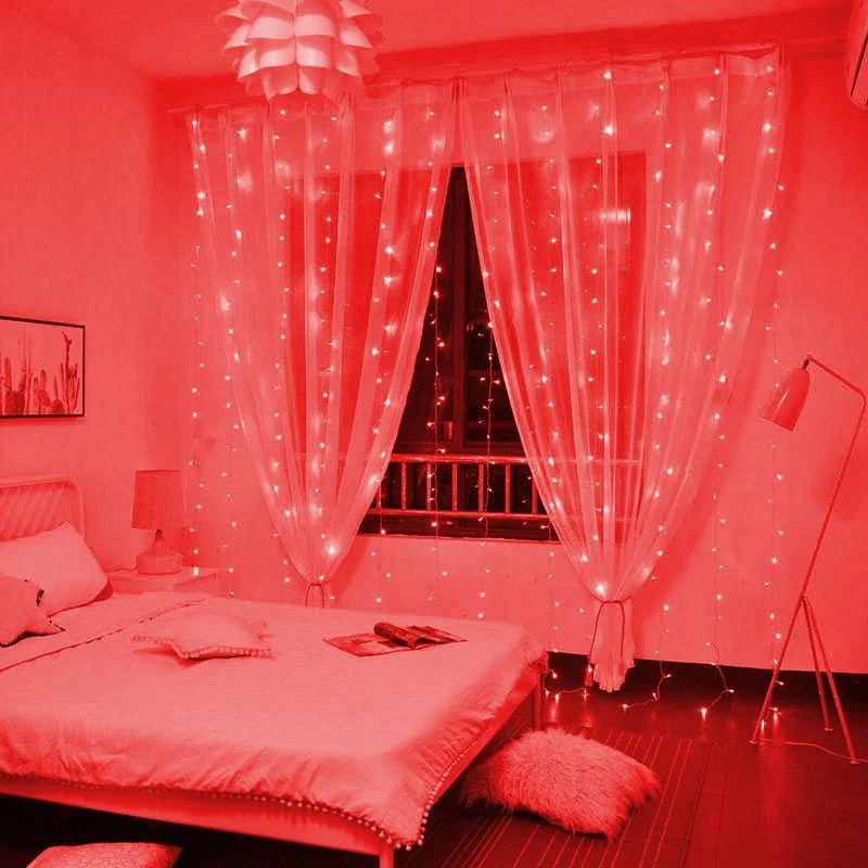 

Christmas USB Led Curtain Garland Festoon Led Light Xmas String Lights Decorations 2024 Holiday Wedding Decorative Light Curtain