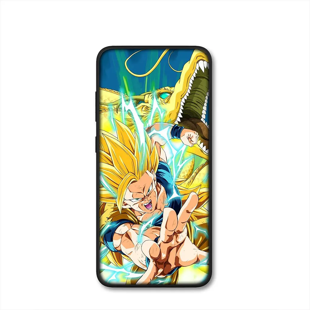 Dragon Son Goku Ball Themed Phone Case with Wallpaper Design