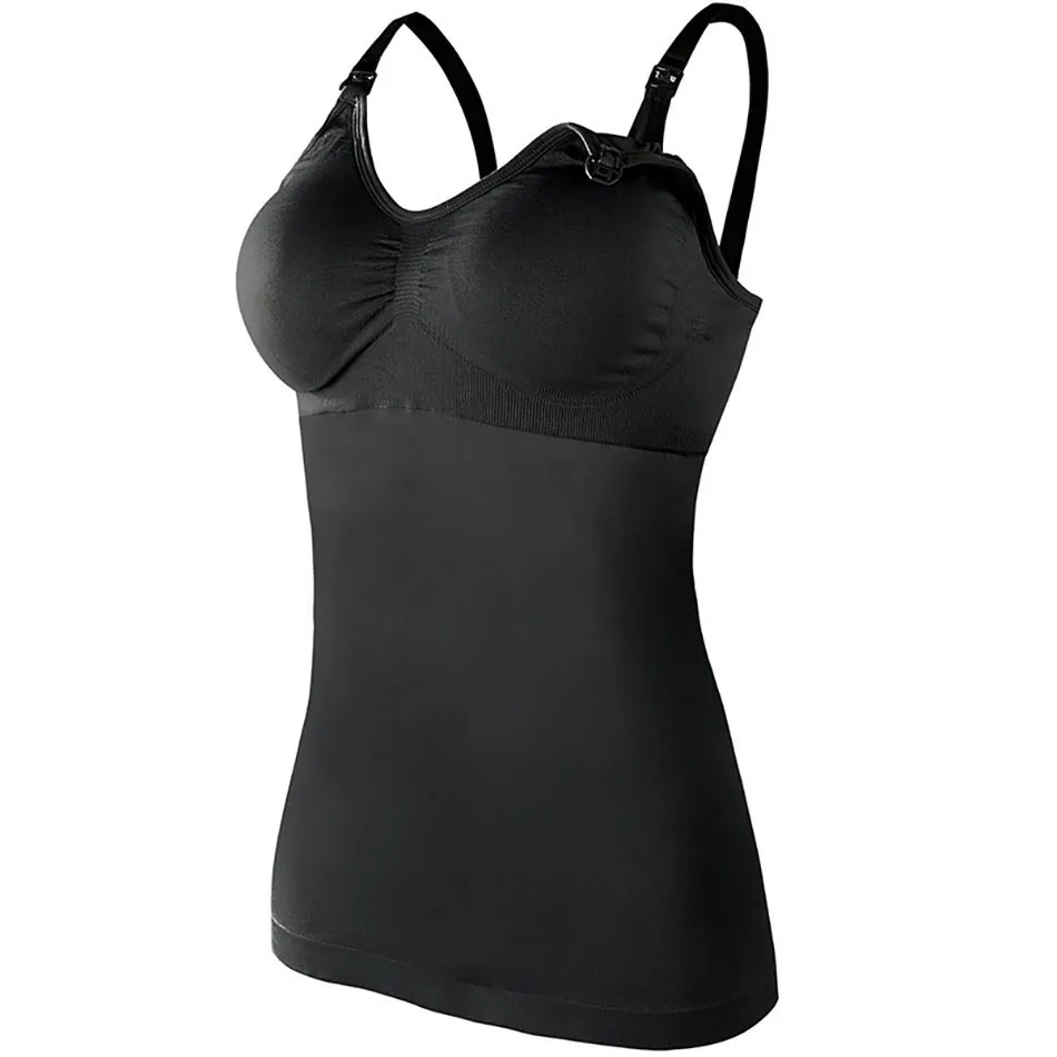 Maternity Breastfeeding Bra Tank Tops Women Comfortable Pressure Reducing Adjustable Shoulder Straps Anti Sagging Pregnant Bra 6