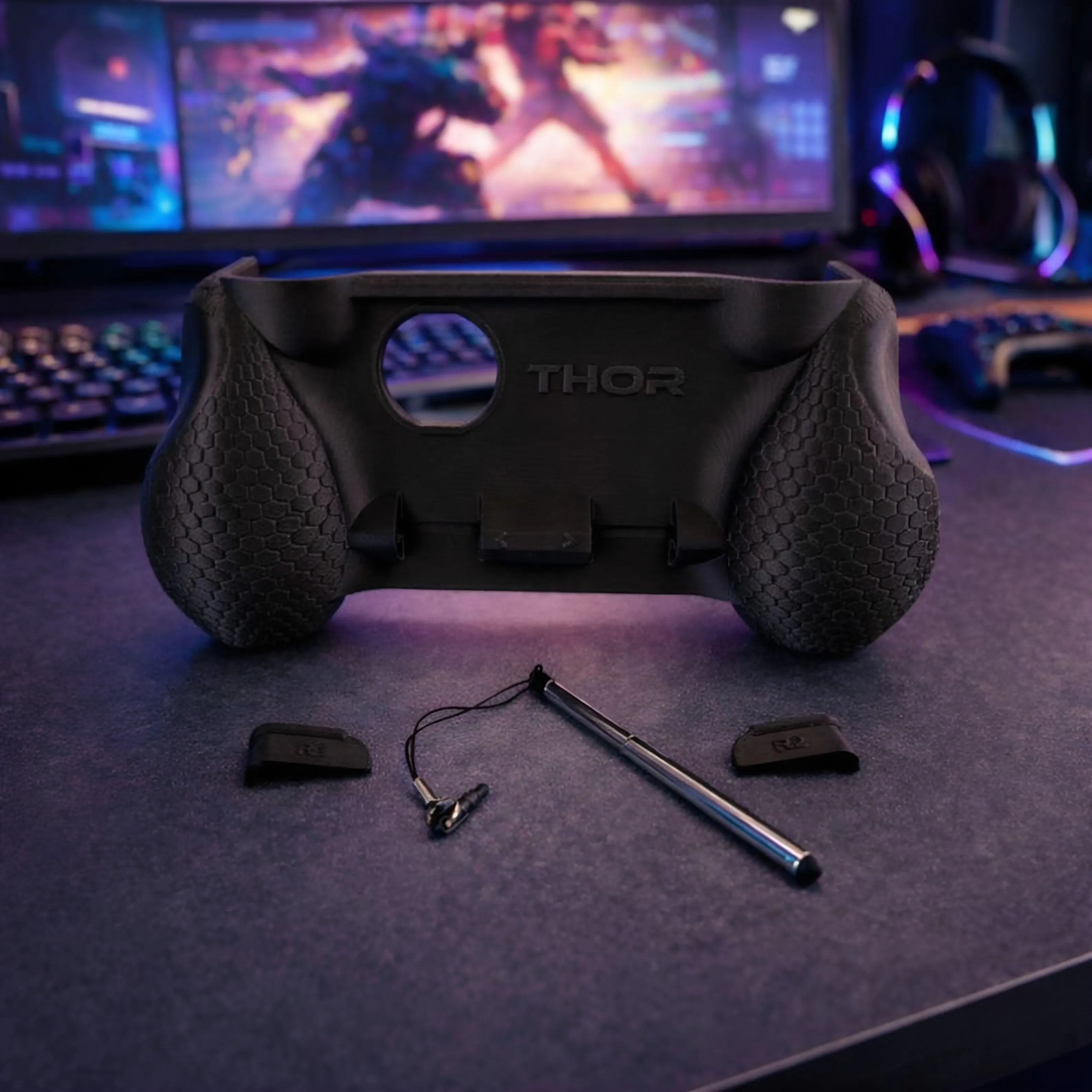 Accessori per console portatile AYN THOR, impugnatura ergonomica, custodia protettiva, borsa per il trasporto, cordino da polso, parti di ricambio - immagine 3