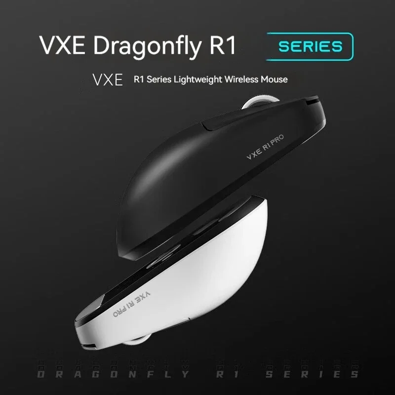 Vgn-dragonfly r1 Mouse para Jogos sem Fio Velocidade Inteligente x Baixo Atraso pc Gamer Presentes de Escritório Sensor Paw3395 Nórdico 52840 Fps Vxe - Imagem 5