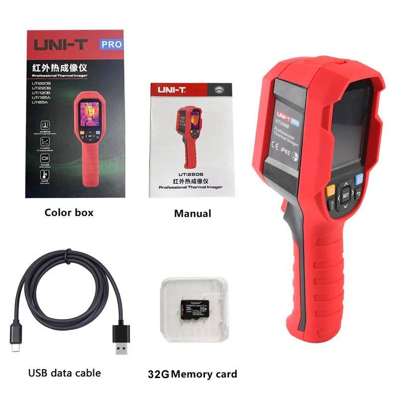 Resolution 256 x 192 Infrared Thermal Imager UNI-T UTi260B Handheld Thermal Camera Infrared Thermometer (Including Battery) images - 6