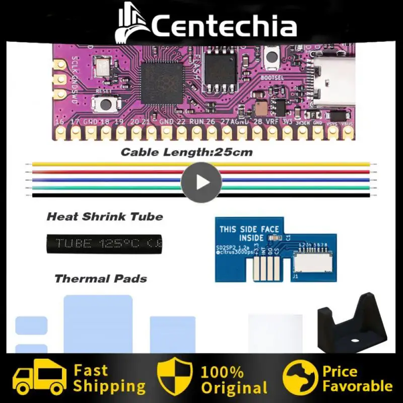 1 Pz Raspberry Pi Pico Board Picoboot Ipl Sostituzione Modchip E Sd2Sp2 Lettore Di Schede Adattatore Per Console Di Gioco Gamecube