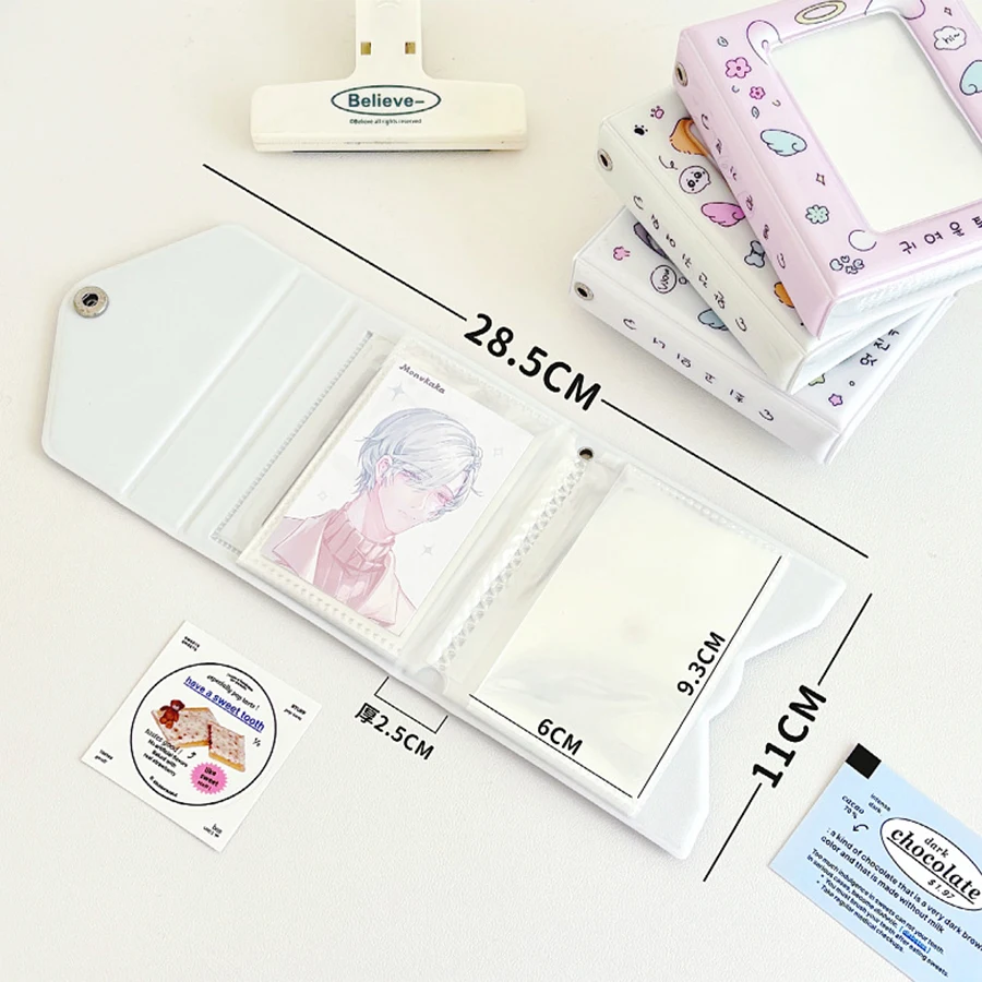 Photocard Binder Album,Mini Photo Album, suitable for Fujifilm Instax Mini Camera 4