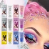Glitter Gel Three-dimensional Body Highlighter Glitter Multicolor for Party Carnival Shine Sequins Brilliant Lasting Styling 1