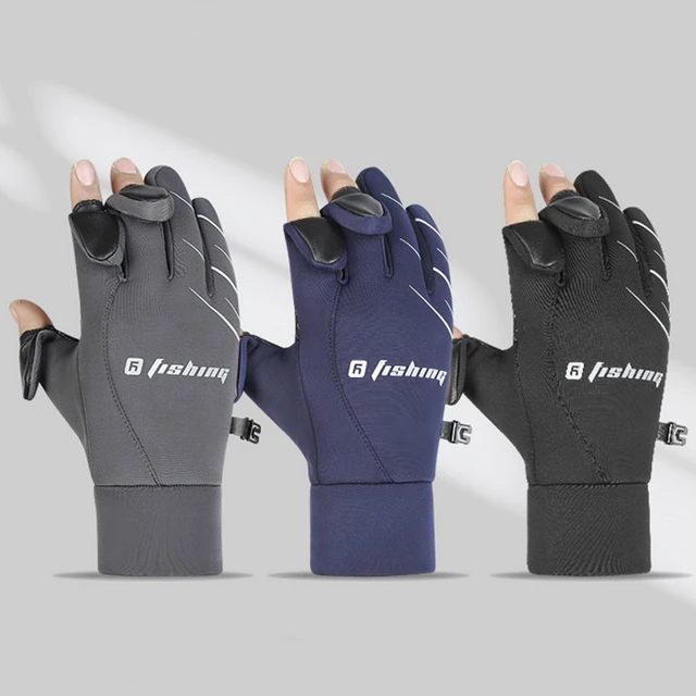 Waterproof Winter Fishing Gloves 2 Finger Flip Winter Gloves Windproof Men  Women Warm Protection Fish Angling Gloves - AliExpress