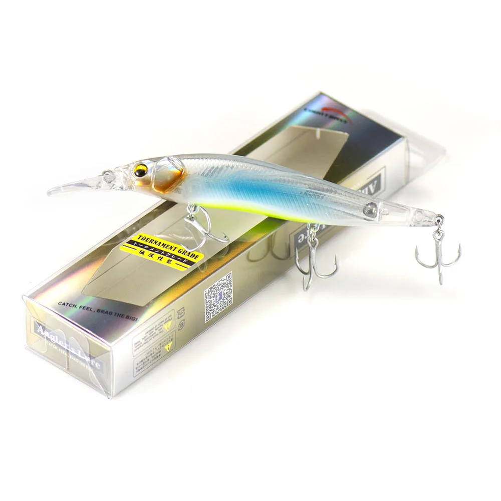 Fishing Lure Countbass Jerkbait 112mm 15.7g Floating Minnow Angler's Divie 2-3m Wobblers Hardbait