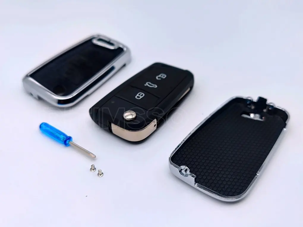Nuova-custodia-per-chiave-a-distanza-per-auto-per-VW-Volkswagen-Golf-7-MK7-Tiguan-MK2.jpg Nuova custodia per chiave a distanza per auto per VW Volkswagen Golf 7 MK7 Tiguan MK2 per SEAT Ateca Leon FR 2 Ibiza per Skoda Octavia A7 - Nuova custodia per chiave a distanza per auto per VW Volkswagen Golf 7 MK7 Tiguan MK2