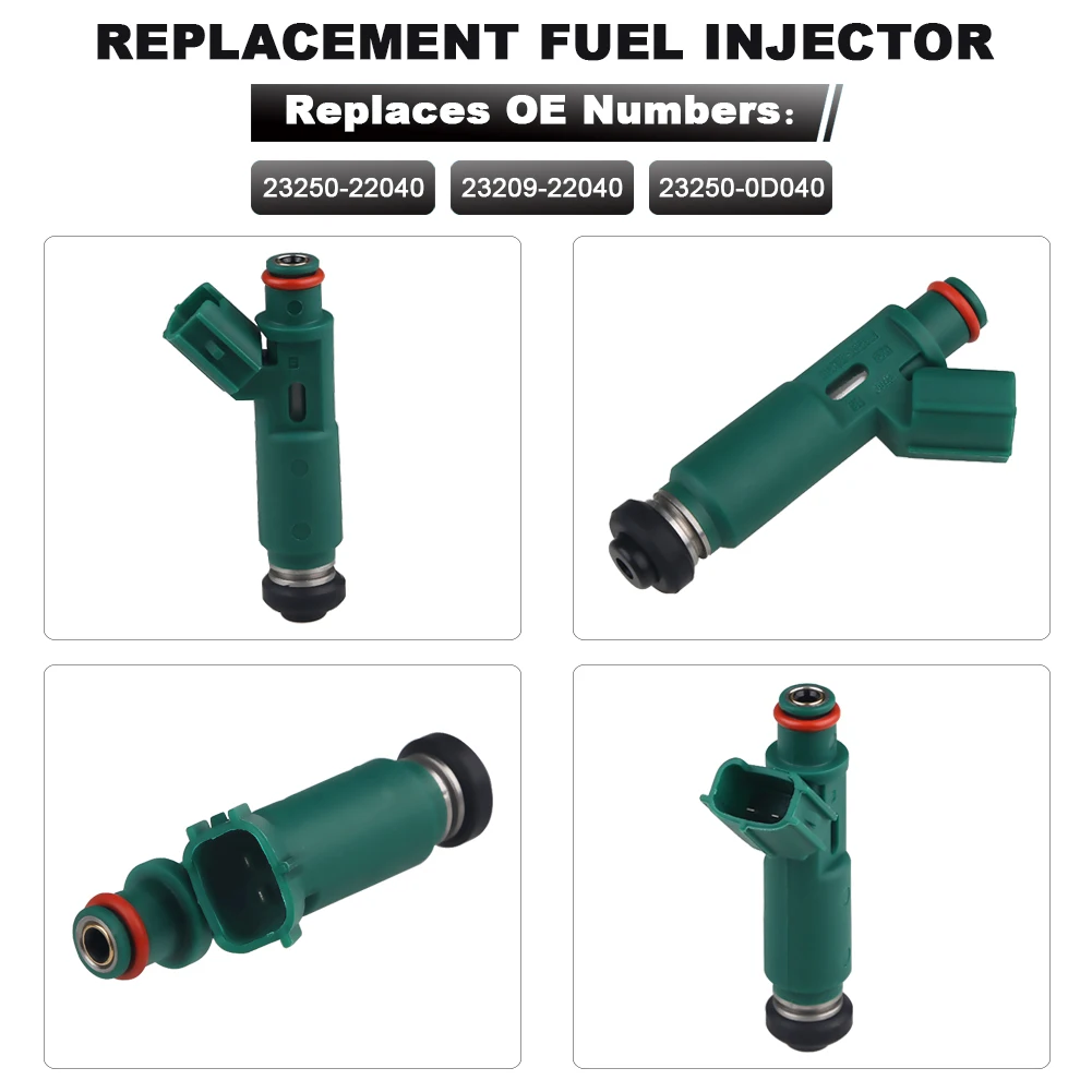 Per Toyota Iniettori Di Carburante Ugello Per Celica Corolla Matrix Mr2 Spyder 1.8L Mr2 2.0L 23250-22040 Accessori Per Auto 23250-0D040