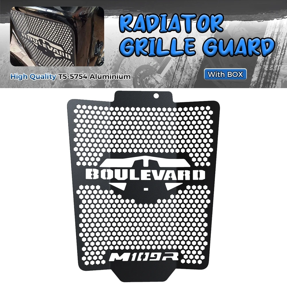 

Motorcycle Accessories Radiator Grill Cover Grille Guard For SUZUKI Boulevard M109R 1800 VZR1800 2006-2019 2021-2022-2023-2024