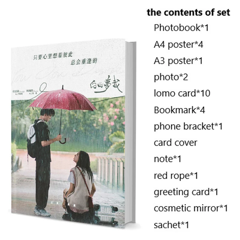 

You Are Desire Sabrina Zhuang Dafei Zhou Yiran Photobook Set With Poster Lomo Card Bookmark Badge Photo Album Art Book