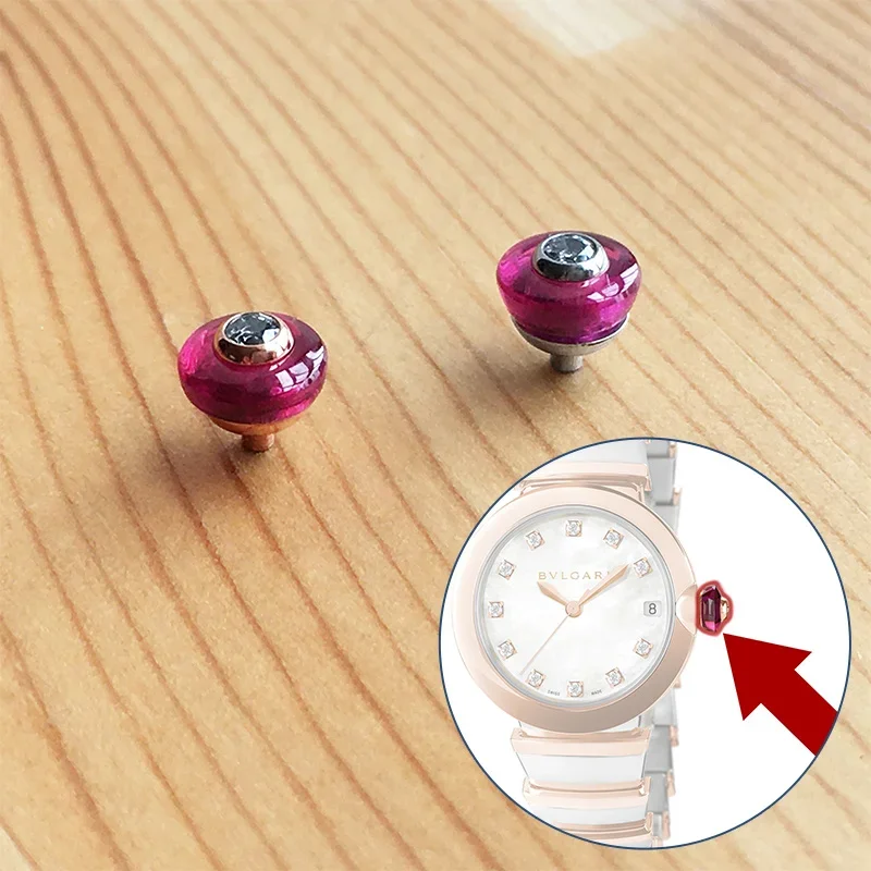 Corona Di Pietra Impermeabile Per Orologio Automatico Bvlgari Lvcea 33Mm